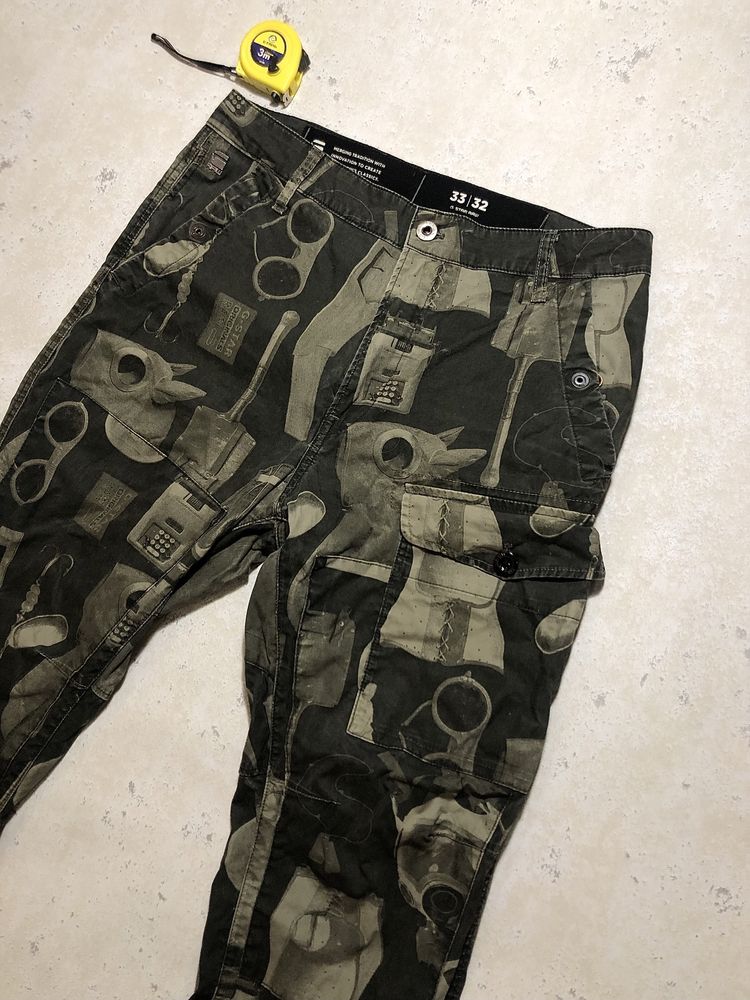 Штани G-Star Raw 3D cargo outdoor casual карго vintage