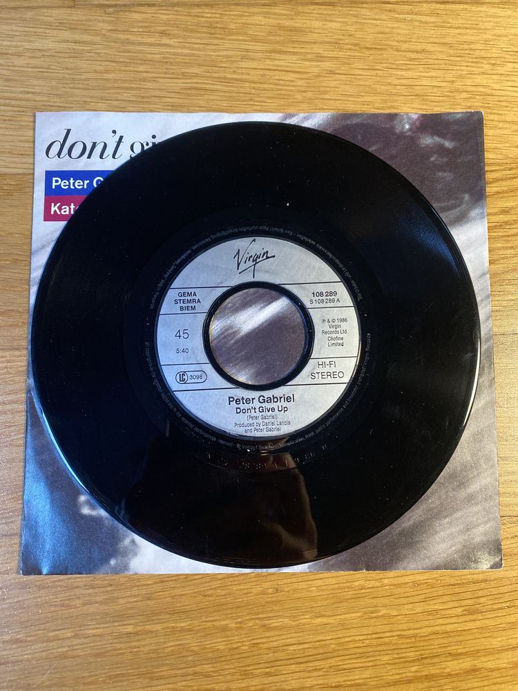 Peter Gabriel Kate Bush - Don’t Give Up Winyl/LP
