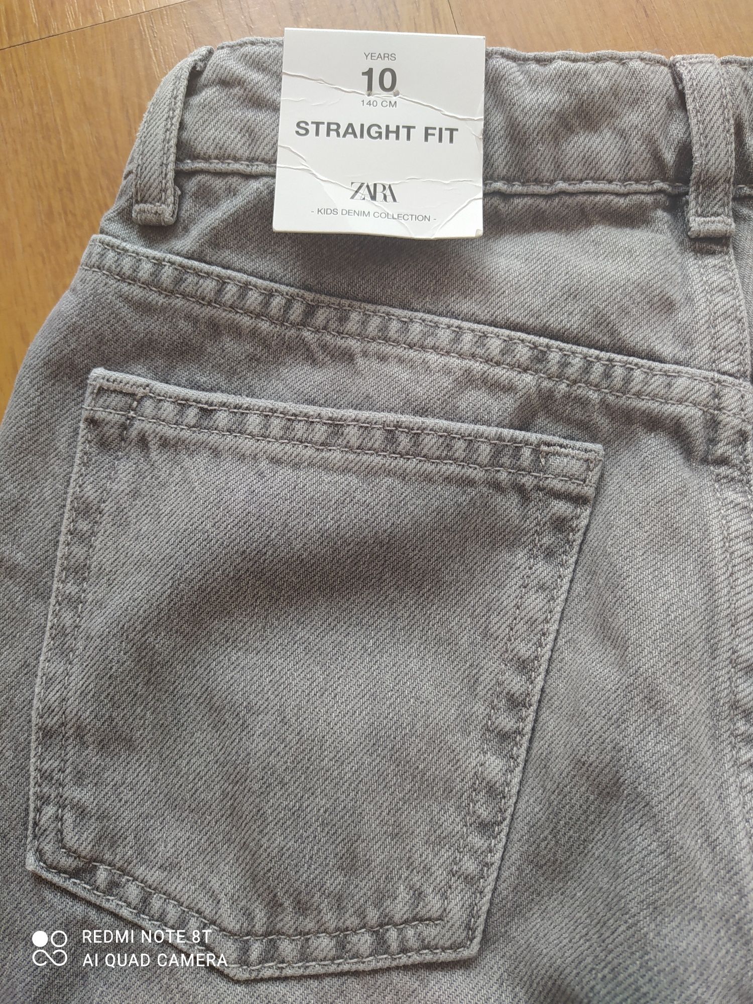 Spodnie jeans dziewczęce zara