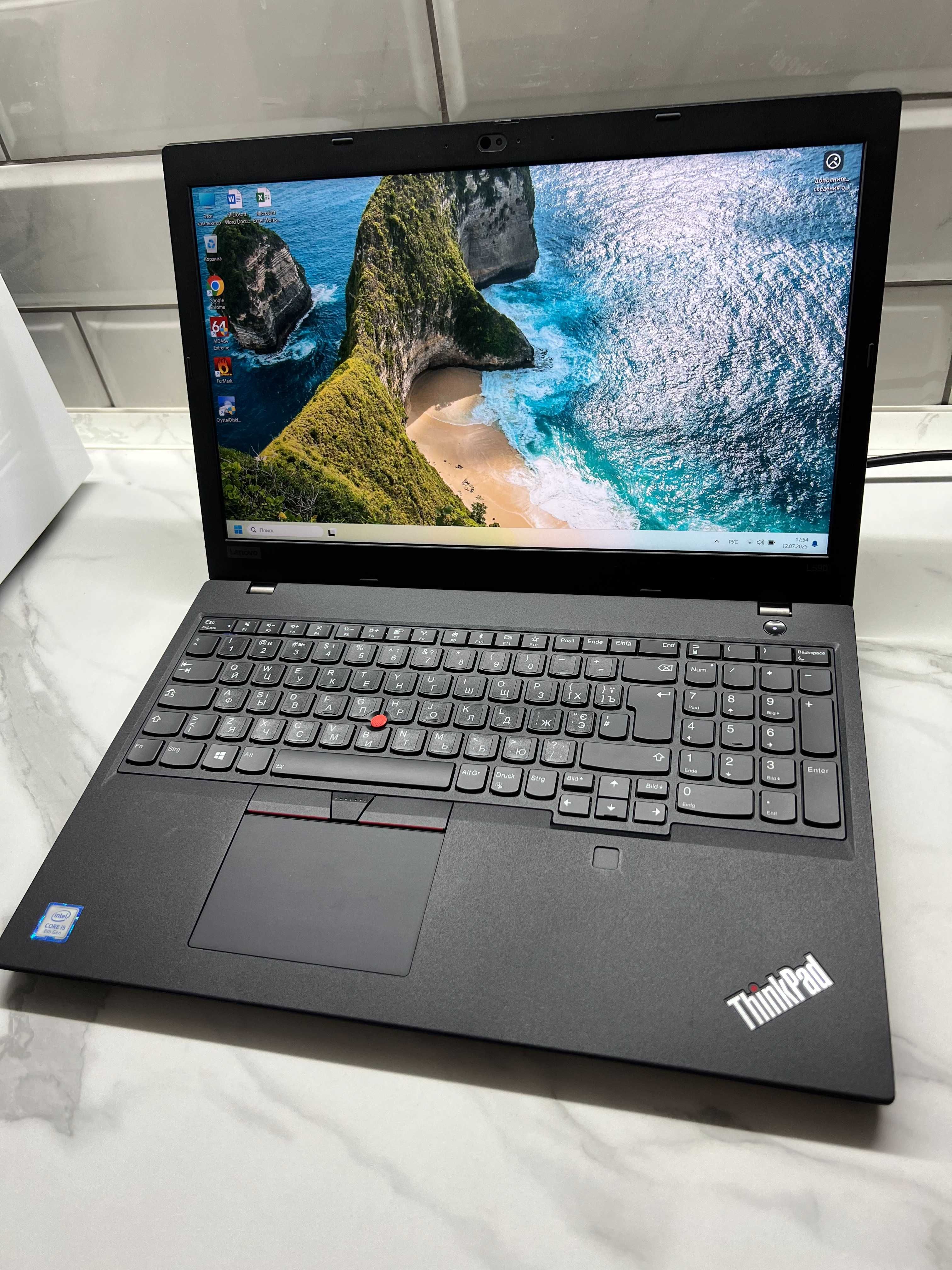 Lenovo ThinkPad L590 Core i5-8265U/16 DDR4/256 SSD/15.6" FullHD IPS
