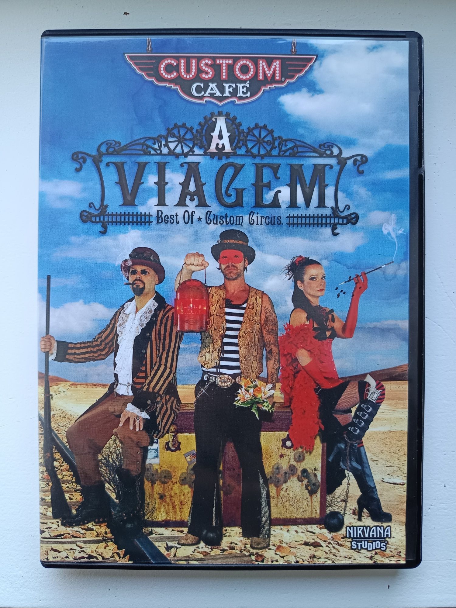 DVD custom café a viagem