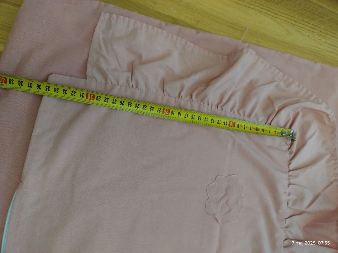 Poszewki niemowlęce 120*60 i poduszka 40*60