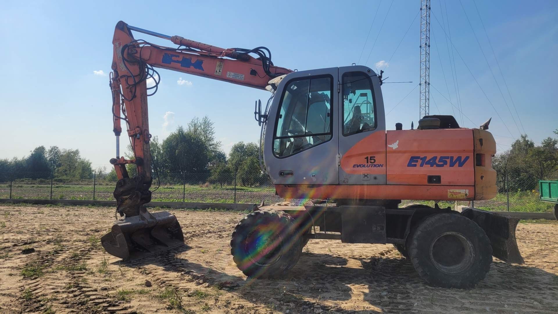 Koparka kołowa Fiat Kobelco e145w