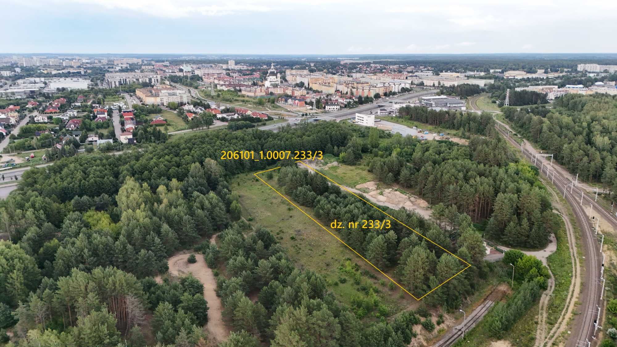 Działka przemysłowo-usługowa – Białystok, Nowe Miasto
