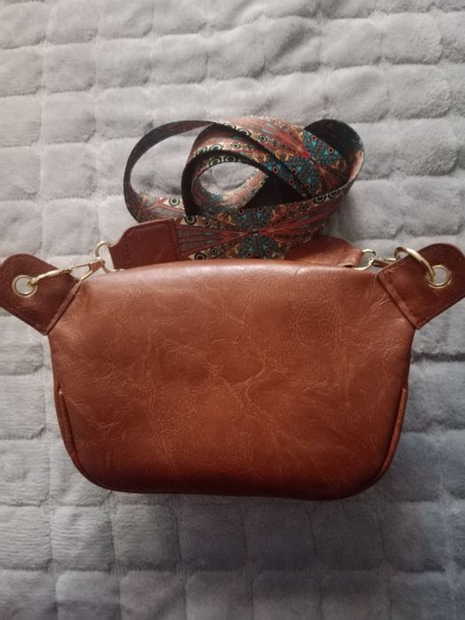 Torebka nerka brązowa