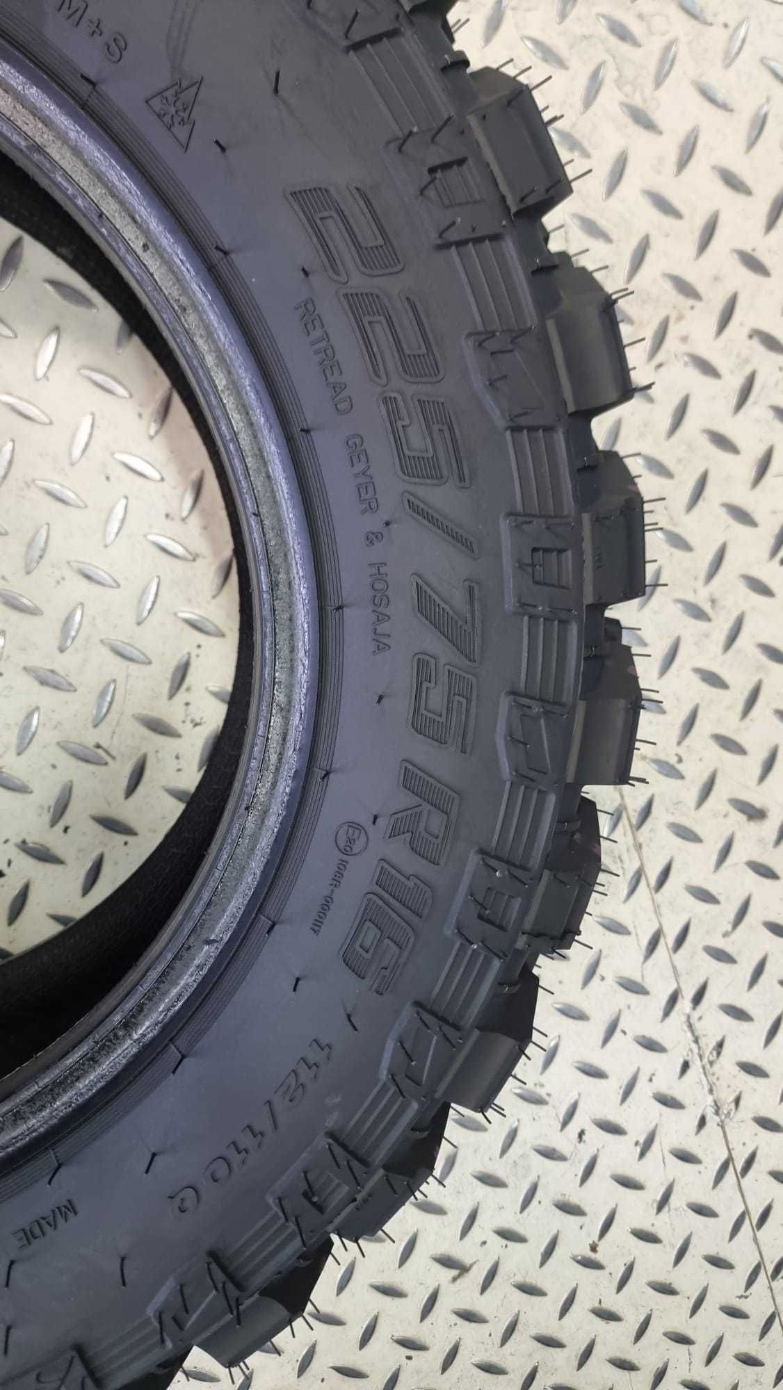 225/75R16 4 x opony terenowe M/T Geyer & Hosaja Professional Off Road