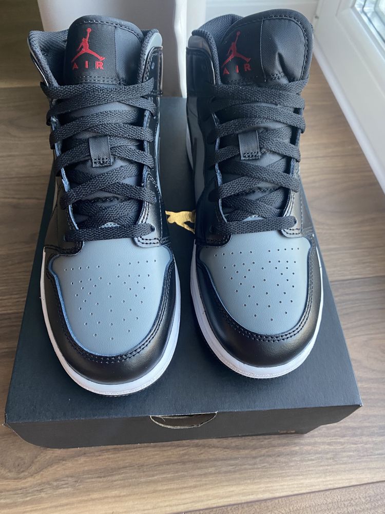 Jordan 1 Mid Shadow Red 38 39 GS