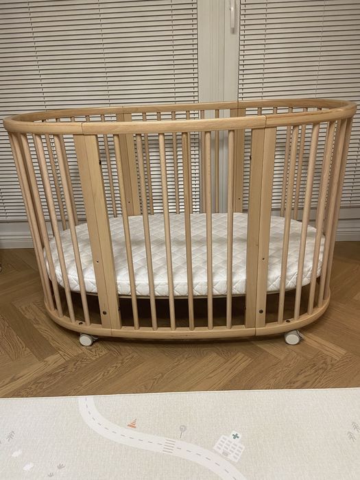 Łóżeczko Stokke Sleepi plus materac
