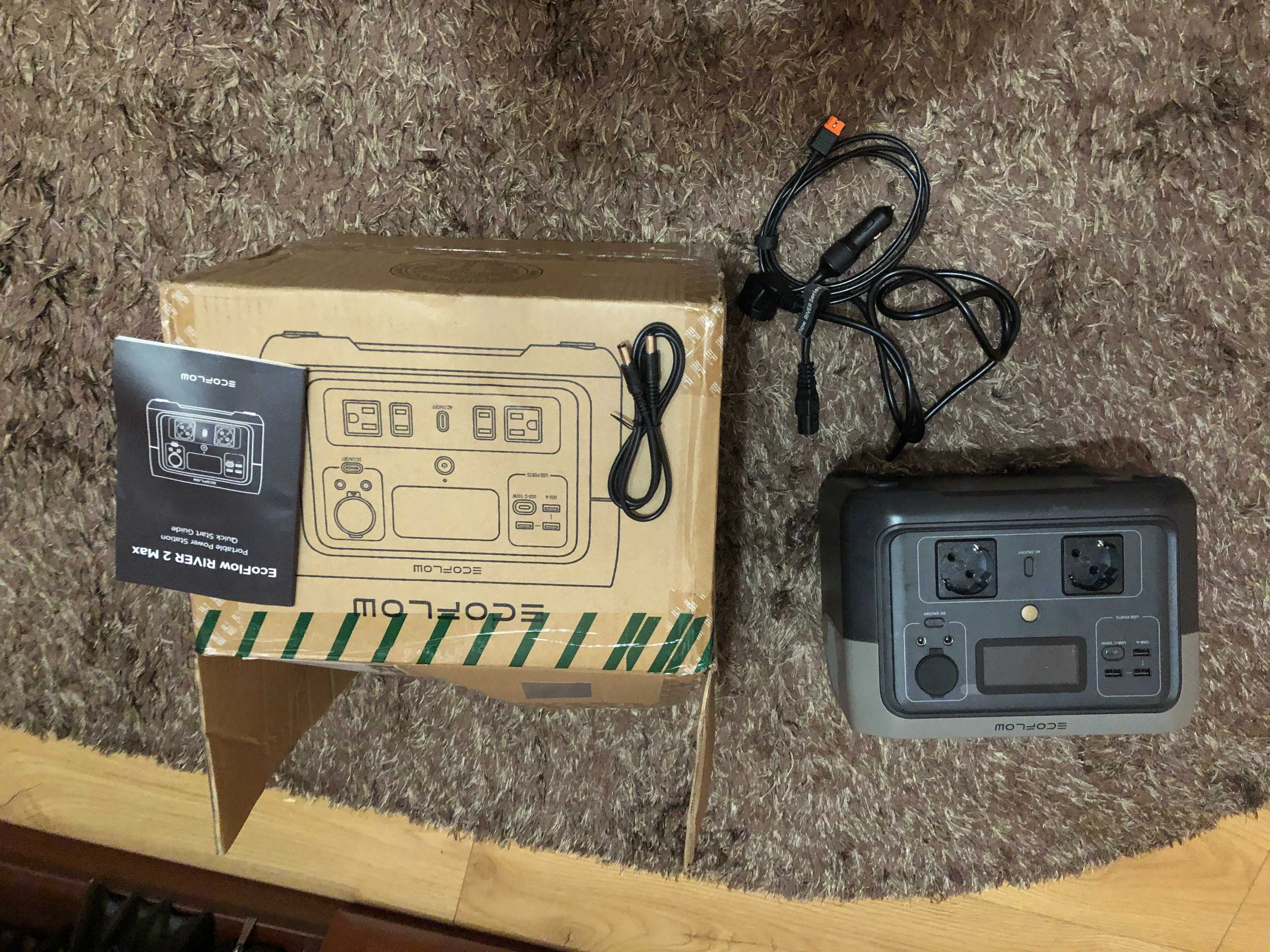 Продам портативную электростанцию ECOFLow RIVER 2 MAX