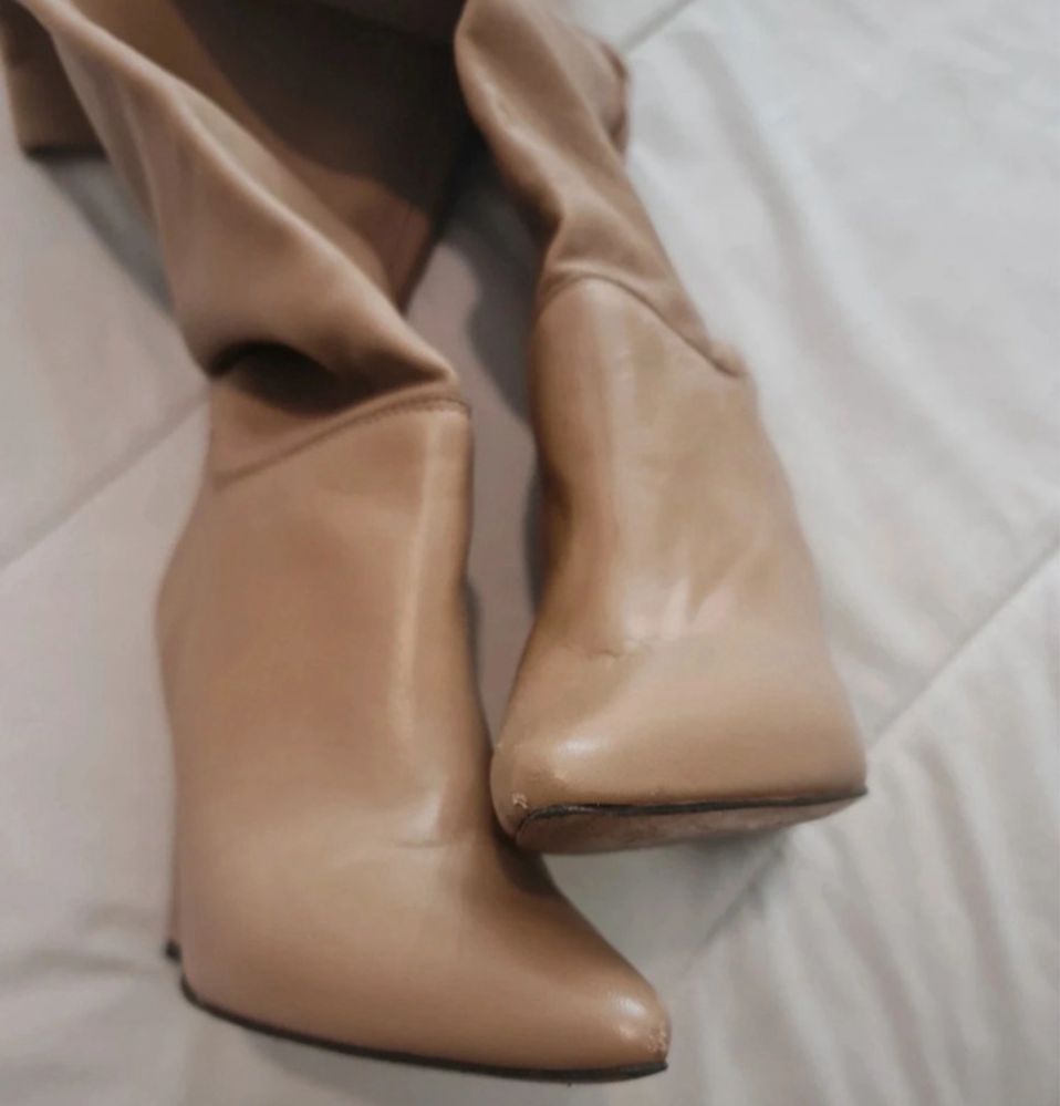 Botas em pele Prof