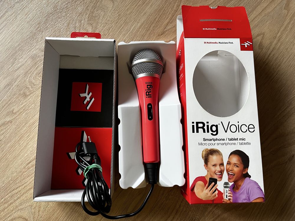 Mikrofon iRig Voice IK Multimedia