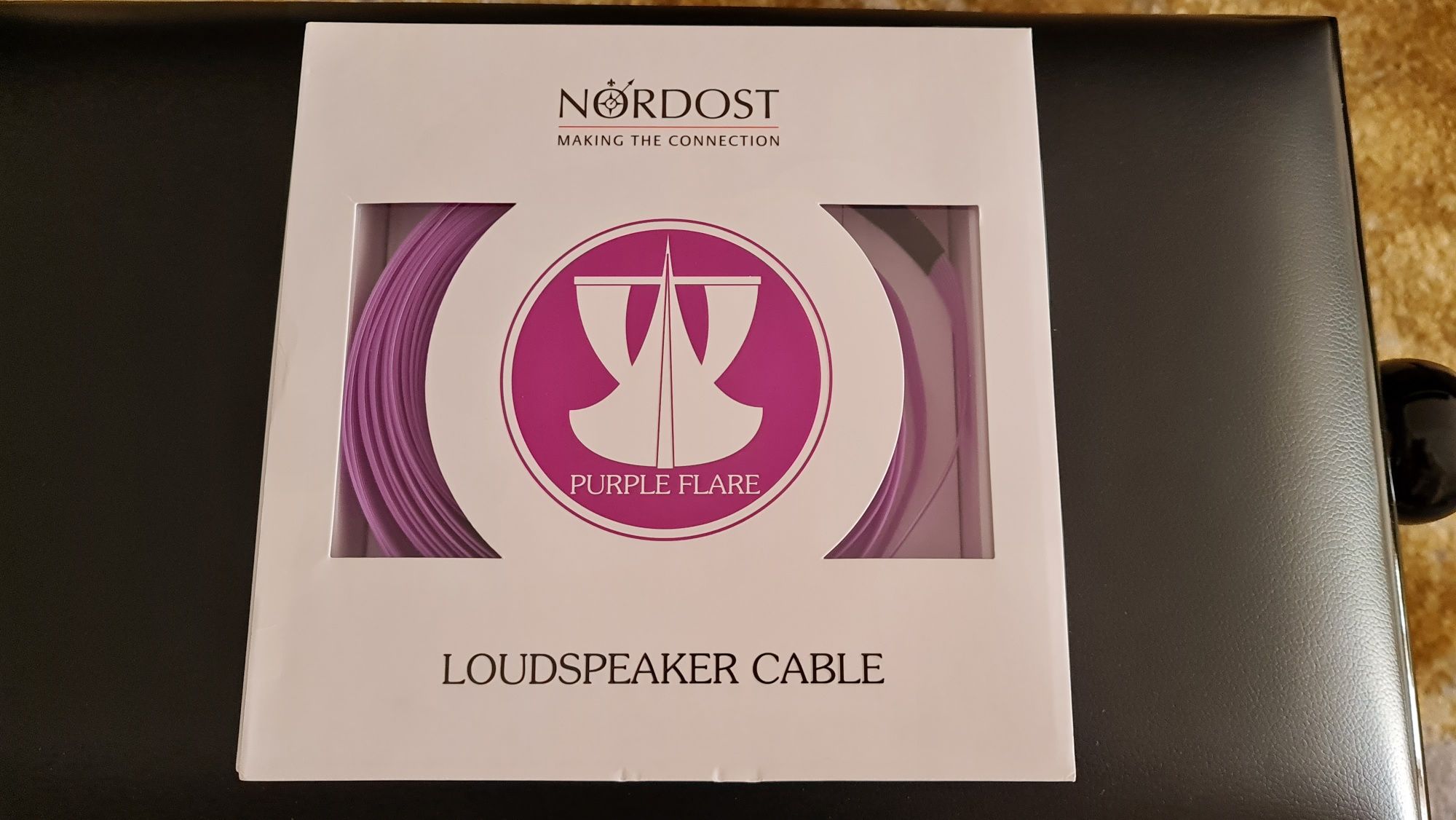 Cabos de colunas Nordost Purple Flare 4 M