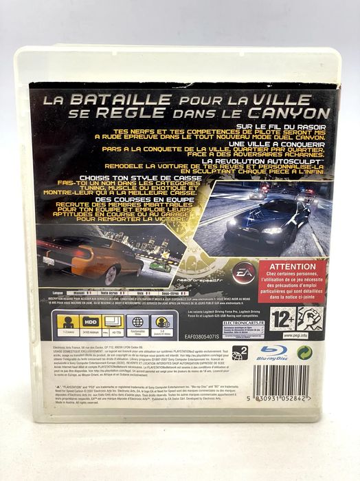 Need for Speed Carbon PS3 Po Angielsku
