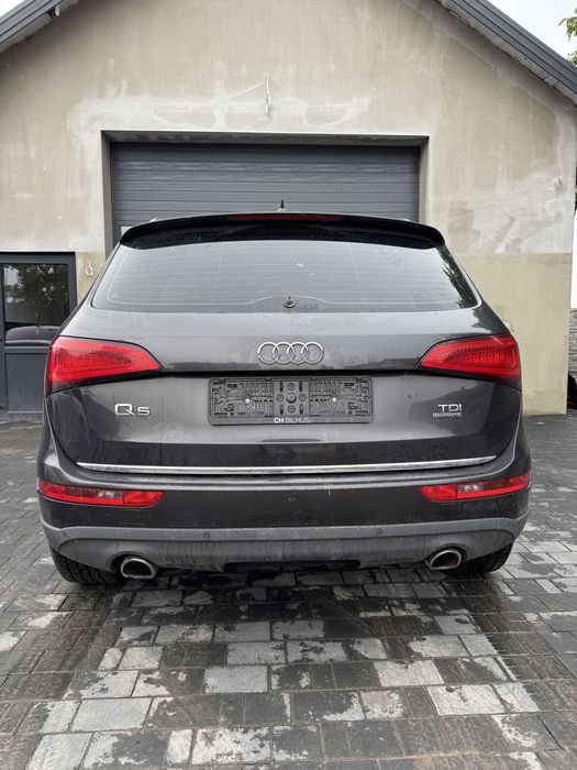 Audi Q5 8R Lift LZ7L Drzwi Klapa Zderzak Lusterko