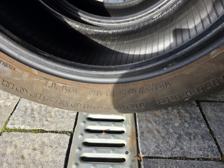 Sprzedam Opony Continental/Pirelli zima 195  65 15