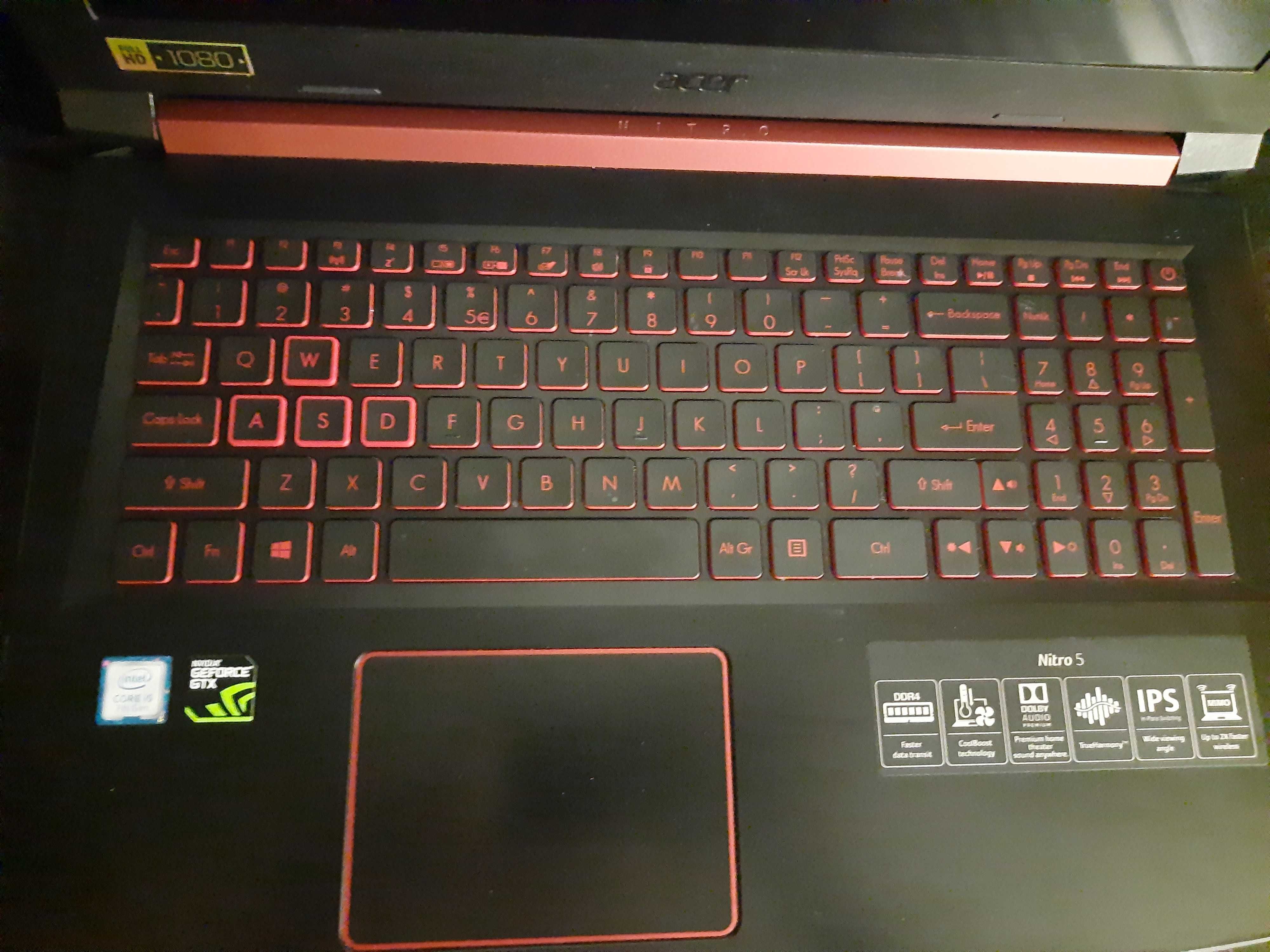 Laptop gamingowy acer nitro 5