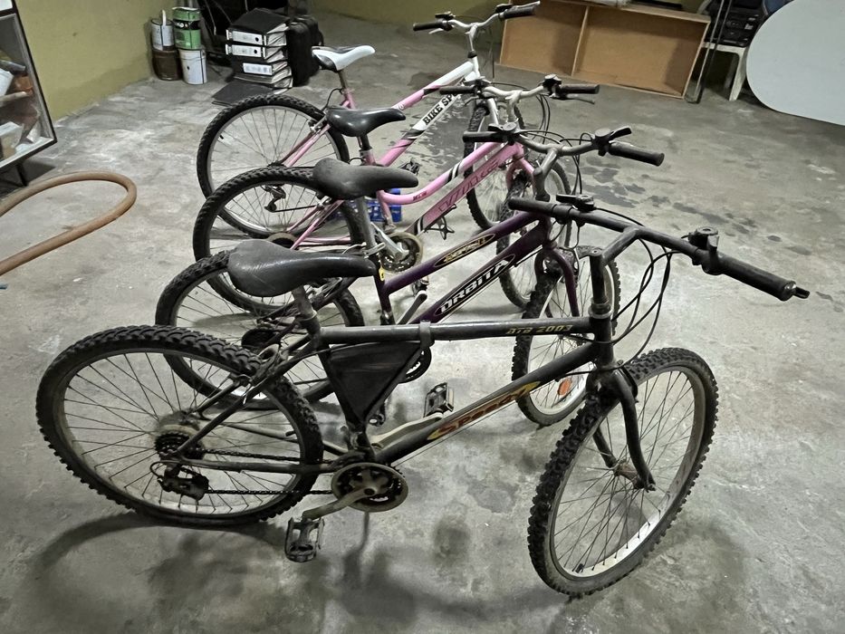 Quatro bicicletas