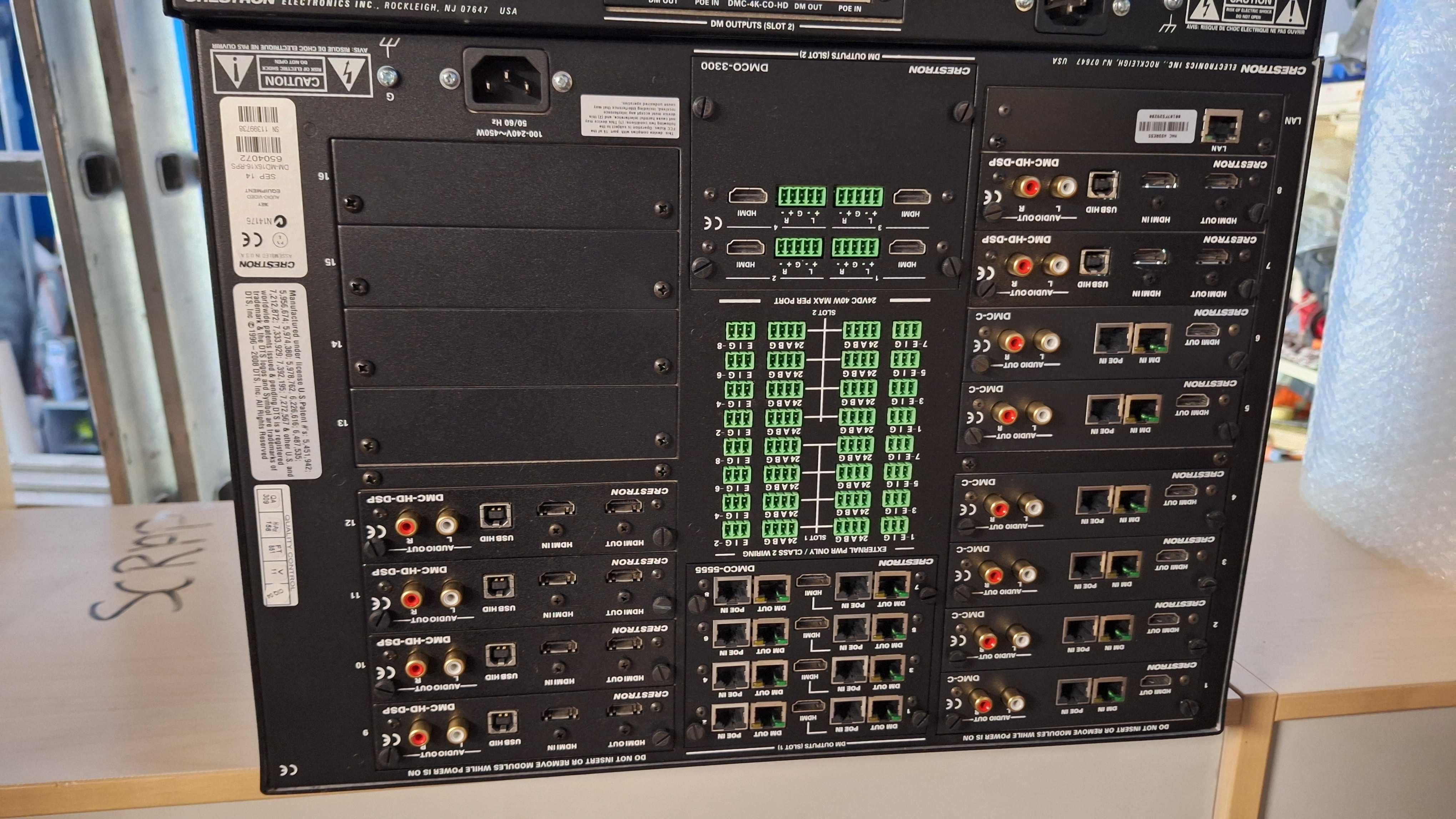 Crestron DM-MD16X16-RPS