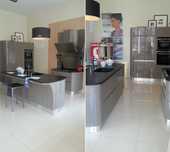 Włoska kuchnia Scavolini - Tess - Lakier w połysku Grigio Tundra