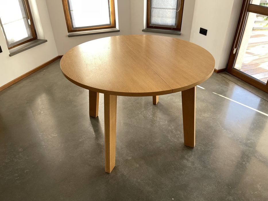 Stol rozkladany fornir debowy 115-211cm