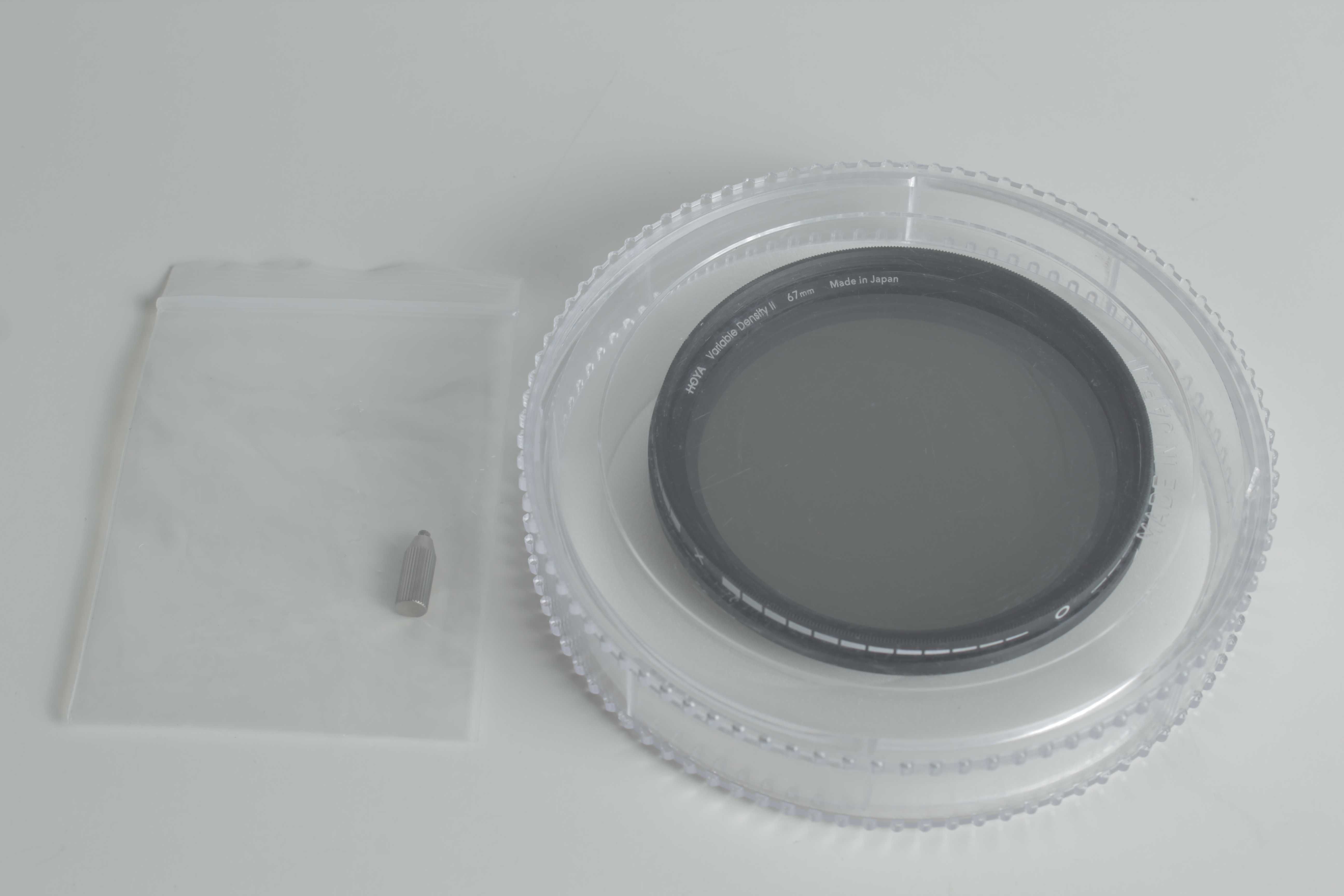 Filtro ND Hoya Variable Density II 67mm 1.5 a 9 f-stops (ND3-400)