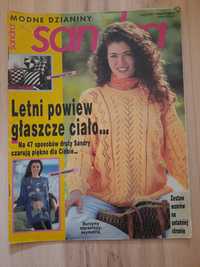 Sandra czasopismo i zestaw wzorów, 1994