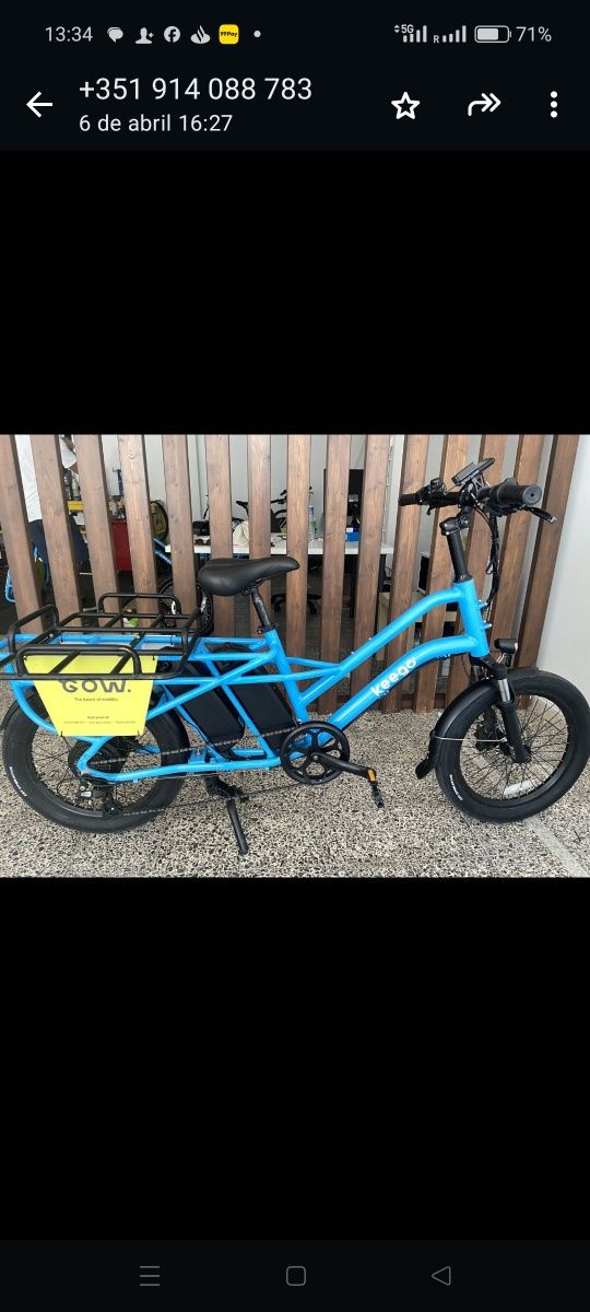 Bateria e-bike 36V 13Ah