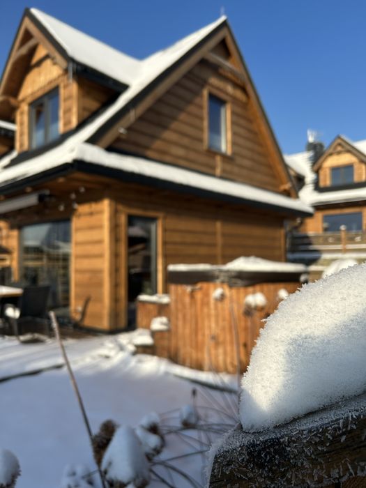 Domek w górach jezioro z prywatną balią jacuzzi Święta Sylwester ferie