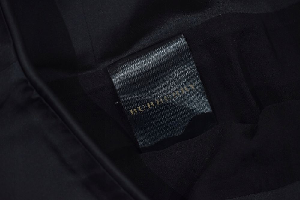 Burberry Acetatowa Spódnica Podszyta Jedwabiem 42