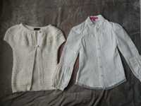 Болеро, накидка Marions; сорочка, блуза для дівчинки розмір 128.
