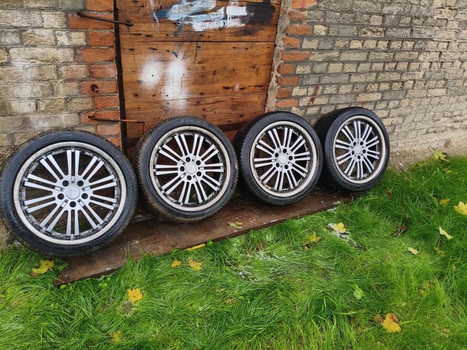 Koła Alufelgi z oponami zimowymi 225/40 R18 8J ET 35 5x112 Audi