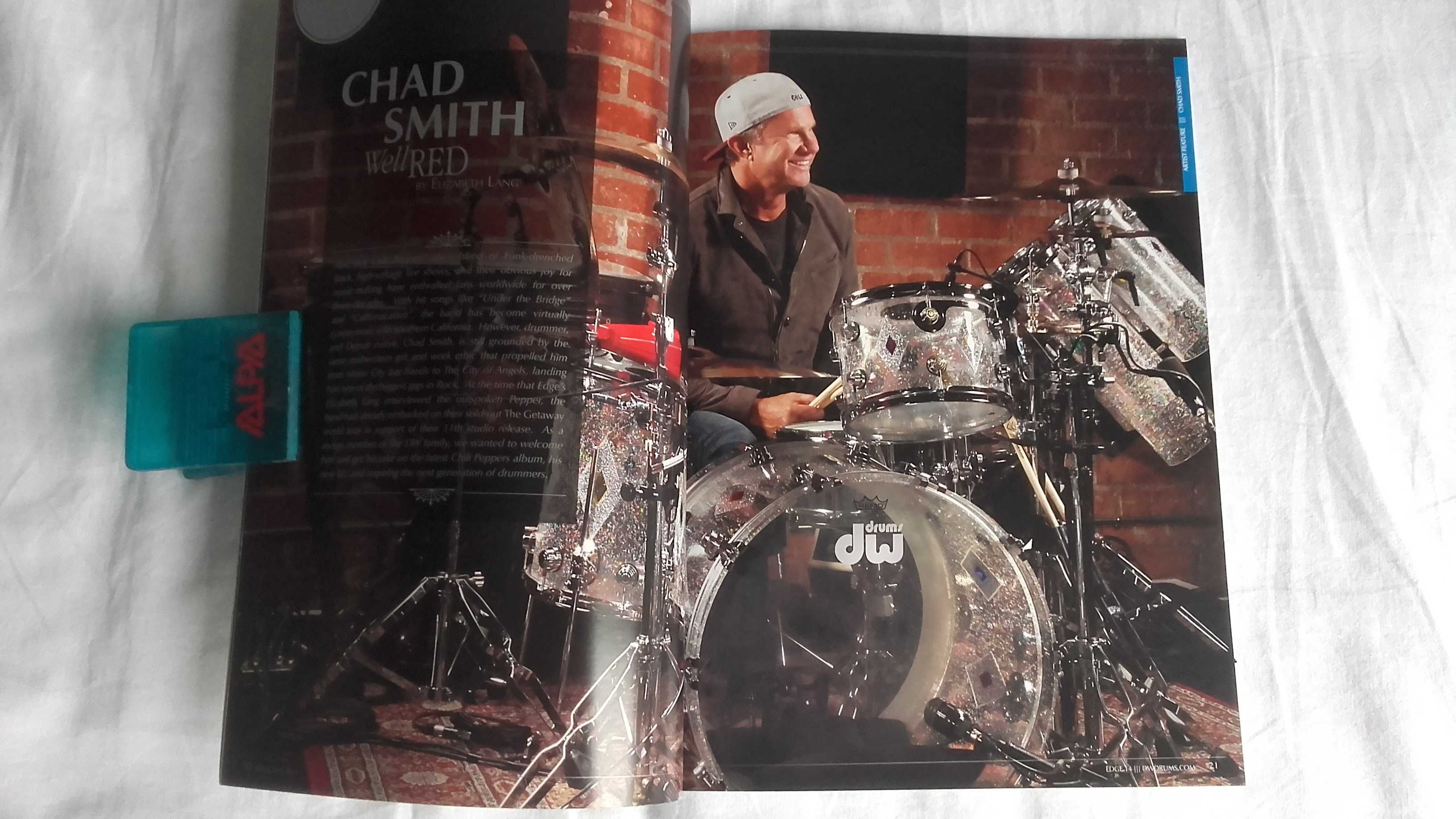 Edge Magazine 2017 - DW Drums perkusja