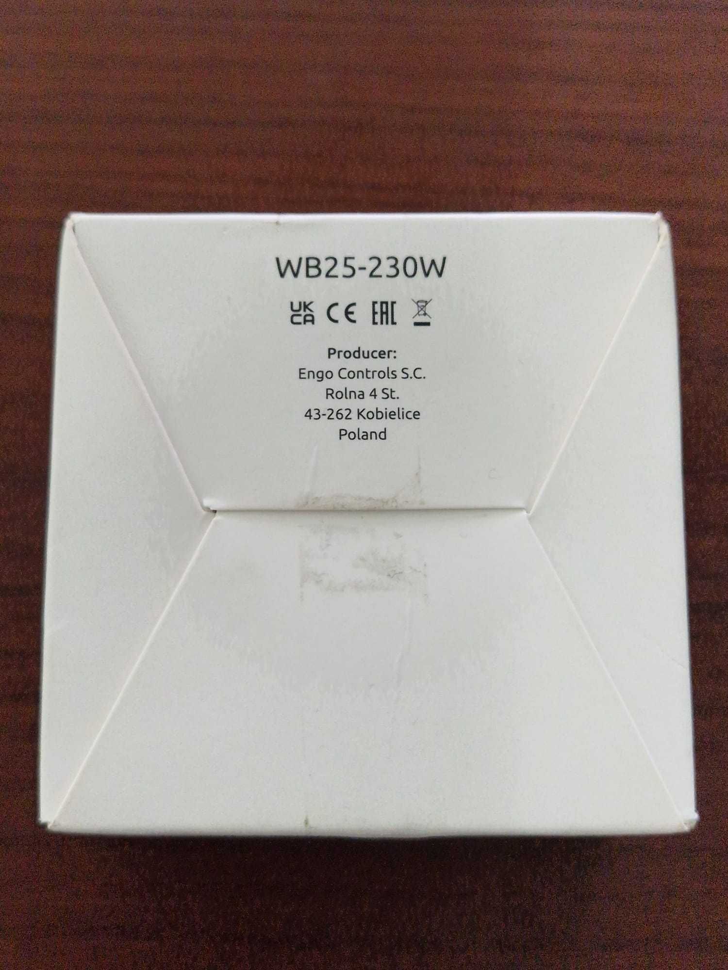 NOWY regulator natynkowy Zigbee 868 mhz 230V BIAŁY TRINNITY ENGO WB25