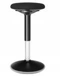 SONGMICS OSC05BK Ergonomiczny taboret biurkowy obracany o 360.56-81
