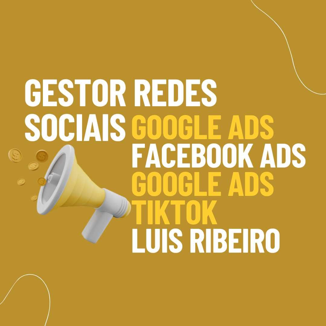 Gestão de Redes Sociais + Google Ads + Criação Conteúdo (5€ por post)