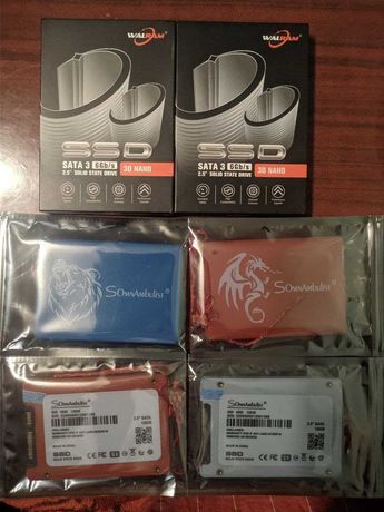 SSD диски "Airdisk", "Walram", "Somnambulist" 120 Gb. Новые!