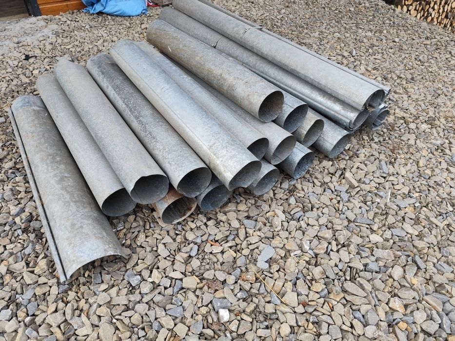 Rynna ocynk nieużywane 15cm stan bdb ponad 40mb