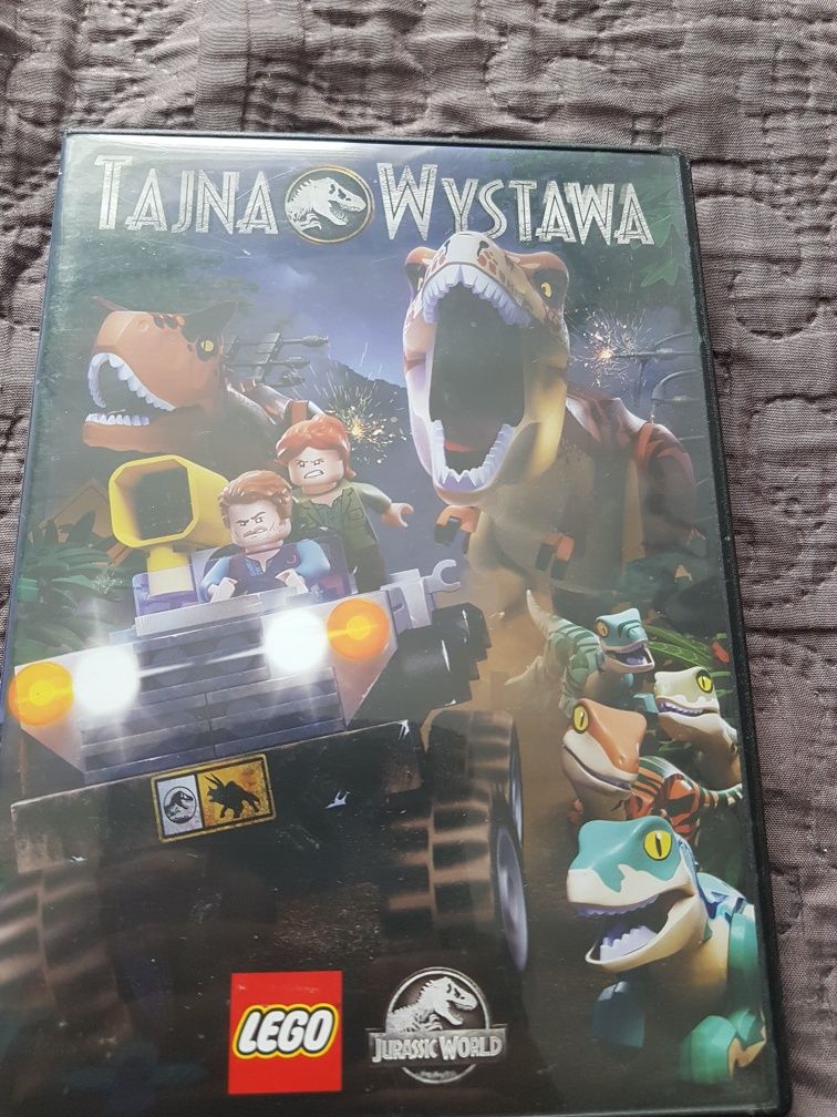 Lego tajna wystawa jurassic world dvd