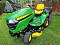 Traktorek kosiarka John Deere x350 r - nowy model stan znakomity!!
