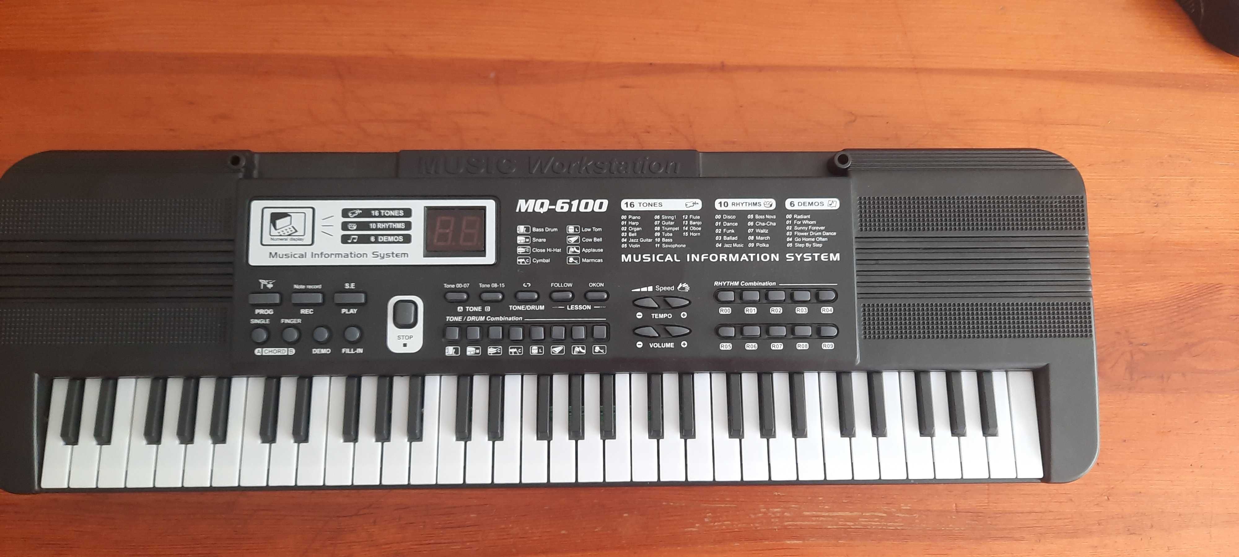 Pianino elektryczne dla dzieci MQ6100