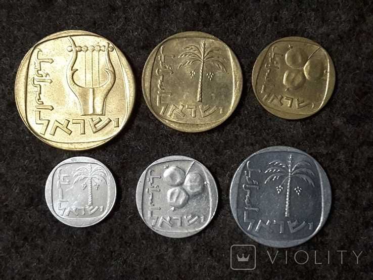 Израиль 25 агорот 1978 и другие монеты
