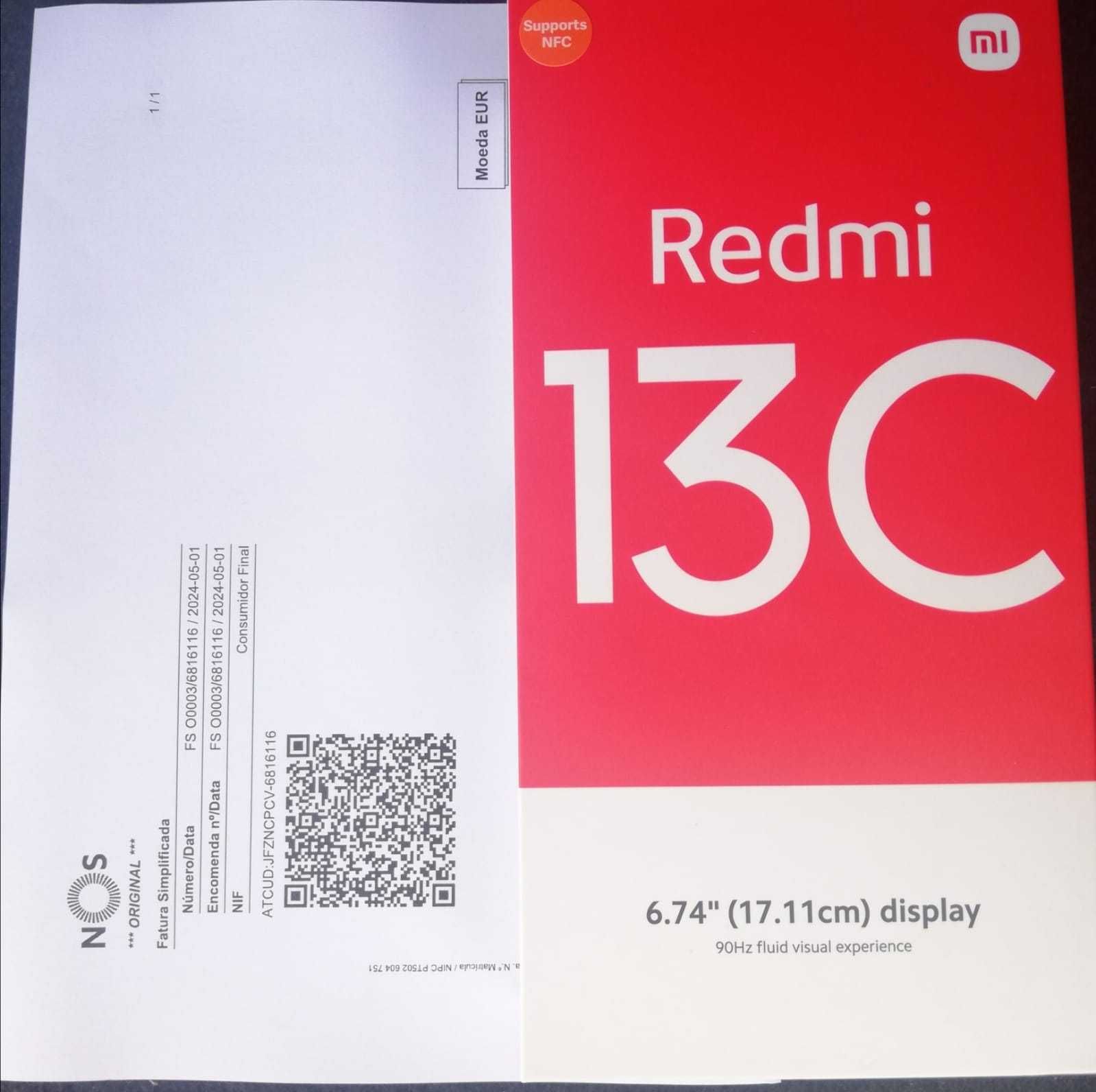 XIAOMI Redmi 13C (6.74'' -6GB - 128GB - Preto)