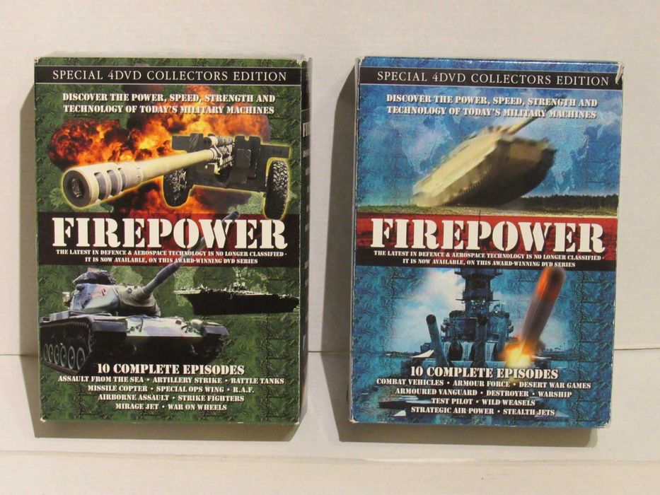 Coleção 8 DVD Firepower