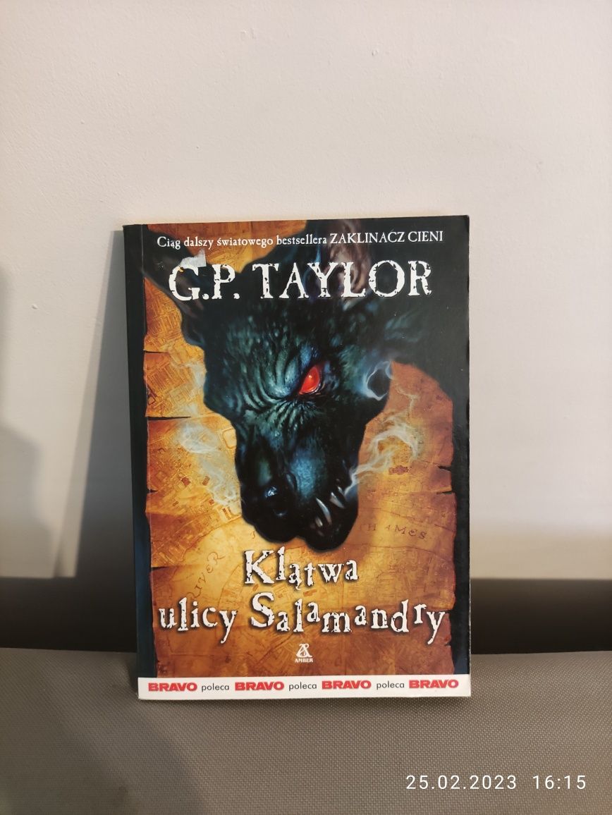 Klątwa ulicy Salamandry  G.P. Taylor