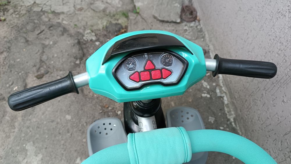Дитячий триколісний велосипед коляска Crosser