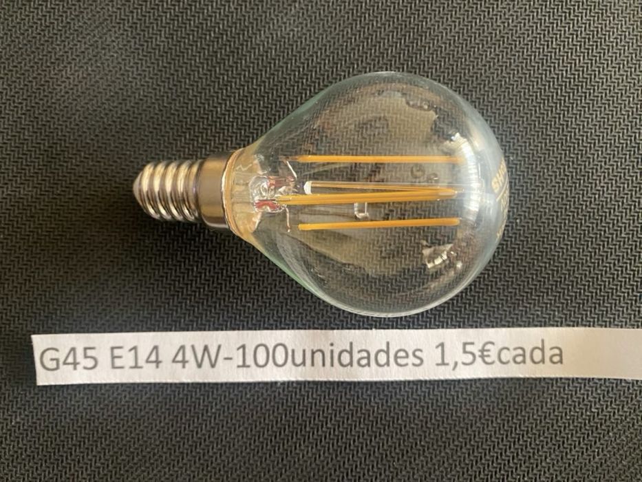 Lampadas Led entre 1€ e 3€