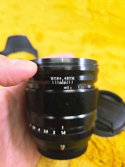 Об'єктив Fujifilm Fujinon XF 16мм f1.4 R WR -- світлосильний ширік --
