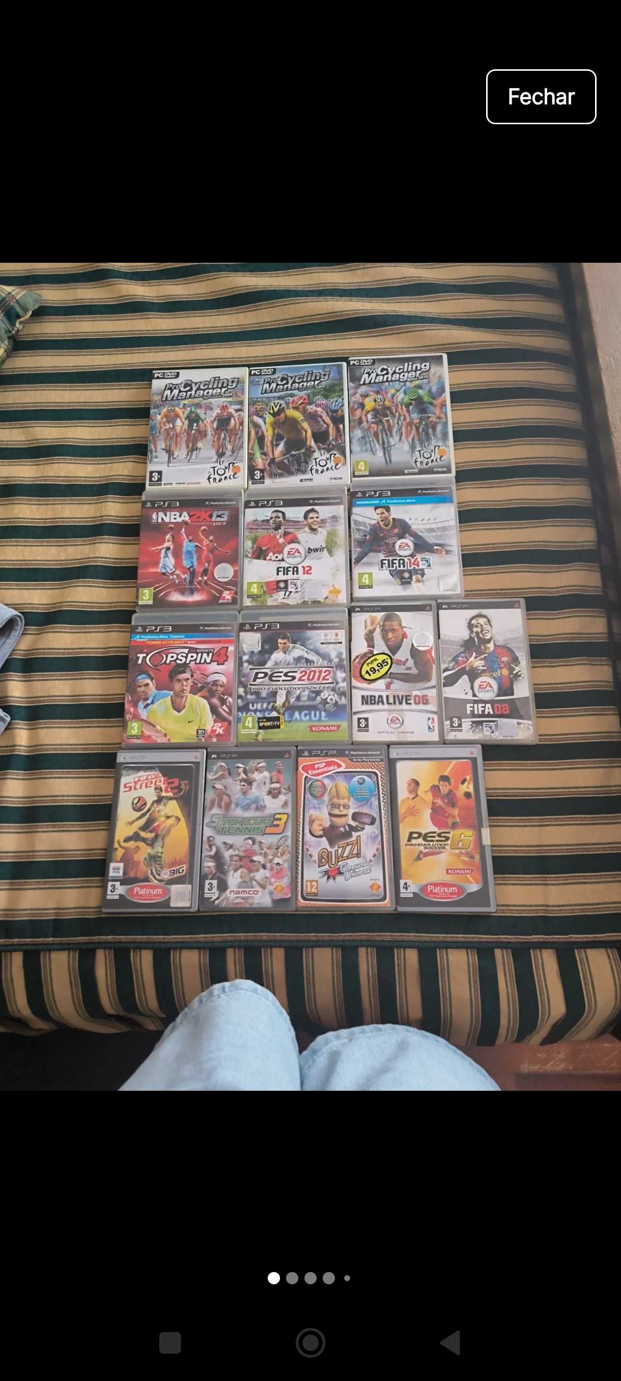 Jogos PC, PS2 e PS3