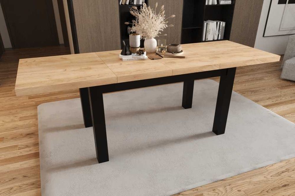 Stół rozkładany MARS 200(300)/100cm dąb Lancelot Craft Wotan Artisan