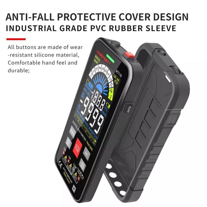 Професійний цифровий мультиметр HABOTEST HT 116 + NCV.